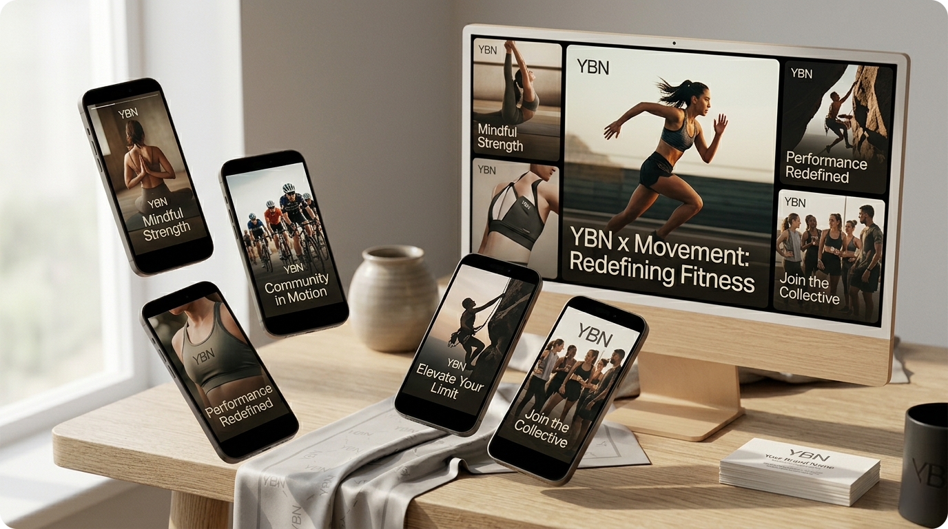 Social media visual campaign mockup by YoDude